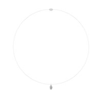 Halskette Ama Dame in Weißgold Diamante Lab Grown 0.50 Ct AMA-GI-210-72-0,50 - AMA-GI-210-72-0,50